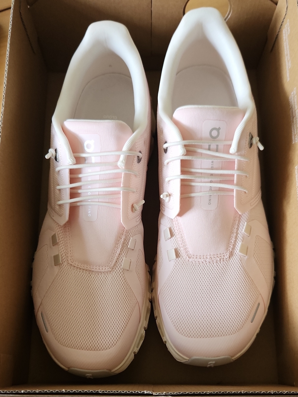 On Running Cloudnova Women's Sneakers in Pale Pink